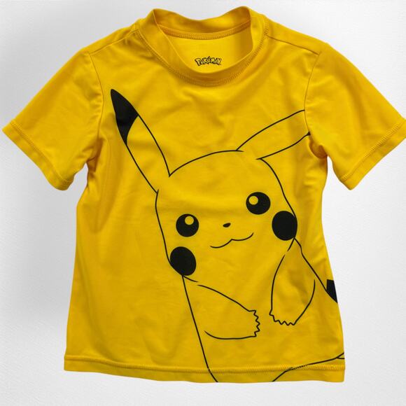 Pokemon | Swim | Pokemon Pikachu Short Sleeve Rash Guard Boys Small ...
